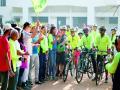 सायकल रॅलीतून प्रदूषणमुक्तीचा संदेश - Marathi News |  Pollution Message from cycle rally | Latest nashik News at Lokmat.com