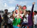वाळूज महानगरात जल्लोषात गणरायाचे आगमन - Marathi News | Arrival of Ganesh in the city of Sandhu | Latest chhatrapati-sambhajinagar News at Lokmat.com