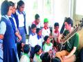 रासबिहारी इंटरनॅशनल स्कूलमध्ये  ‘सतारवादन’ विषयावर कार्यशाळा - Marathi News |  Workshop on "Etartadan" topic at Rasbihari International School | Latest nashik News at Lokmat.com