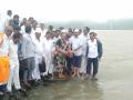 भावली धरणातील जलपूजन - Marathi News | Water worship in the Bhavli dam | Latest nashik News at Lokmat.com