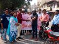 इगतपुरी शहरात हेल्मेट जनजागृती रॅली - Marathi News | Helmet Public awareness rally in Igatpuri city | Latest nashik News at Lokmat.com