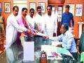 विधान परिषदेसाठी राष्टÑवादीकडून सहाणे यांचे नामांकन - Marathi News | Nomination for the Legislative Council for the Leader of the Legislative Assembly | Latest nashik News at Lokmat.com