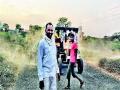 वाकेत जंतुनाशक औषधांची फवारणी - Marathi News | Spraying pesticides | Latest nashik News at Lokmat.com