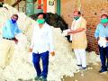 ७ लाख क्विंटल कापूस शेतकऱ्यांकडे पडून - Marathi News | 7 lakh quintals of cotton fell to farmers | Latest vardha News at Lokmat.com