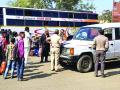 खासगी प्रवासी बसवर आरटीओची कारवाई - Marathi News | RTO action on private passenger bus | Latest buldhana News at Lokmat.com