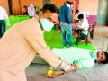 कोरपना, गोडपिपरी, भिसीमध्ये रक्तदान - Marathi News | Blood donation in Korpana, Gondpipri, Bhisi | Latest chandrapur News at Lokmat.com