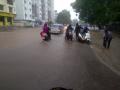 वडाळा पाथर्डीरोड पाण्याखाली ;वाहतूक विस्कळीत - Marathi News | Wadala Pathardirod underwater; traffic flows | Latest nashik News at Lokmat.com