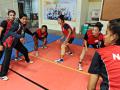 नेपाळचे कबड्डी संघ शिवाजी विद्यापीठात दाखल - Marathi News | Nepal Kabaddi team enters Shivaji University | Latest kolhapur News at Lokmat.com