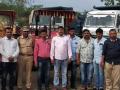 प्रशासनाची संयुक्त कारवाई - Marathi News | Action against sand smugglers | Latest jalana News at Lokmat.com