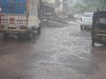 विरगाव परिसरात मुसळधार पाऊस - Marathi News |  Heavy rain in the Viragga area | Latest nashik News at Lokmat.com