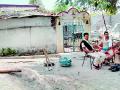 हत्याकांडातील आरोपीचे घर जाळले - Marathi News | The house of the accused in the prison was burnt | Latest chandrapur News at Lokmat.com