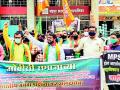 १२ आमदारांच्या निलंबनाविरूद्ध भाजप रस्त्यावर - Marathi News | BJP on the streets against the suspension of 12 MLAs | Latest chandrapur News at Lokmat.com