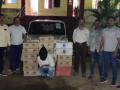 गोव्याहून आणलेला दारूसाठा जप्त, युवकाला अटक - Marathi News | Alcohol seized from Goa seized, youth arrested: Local crime branch action | Latest satara News at Lokmat.com