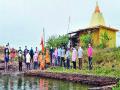 कावनई किल्ल्यावर शिवराज्याभिषेक दिन - Marathi News | Shiva coronation day at Kavanai fort | Latest nashik News at Lokmat.com