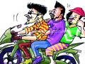 दुचाकीस्वारांकडून सोशल डिस्टन्सिंगचा फज्जा - Marathi News | The bustle of social distancing from two-wheelers | Latest yavatmal News at Lokmat.com
