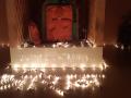 ५०१ दिव्यांनी उजळले मानोरीचे हनुमान मंदिर - Marathi News | Hanuman Temple of Manori illuminated by 501 lights | Latest nashik News at Lokmat.com