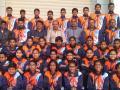 शालेय राष्ट्रीय तलवारबाजी स्पर्धेसाठी महाराष्ट्राचा संघ रवाना - Marathi News |  Maharashtra team leaves for school fencing competition | Latest chhatrapati-sambhajinagar News at Lokmat.com
