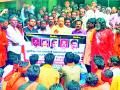 दिग्रस तहसीलवर नाथजोगी समाजाचा मोर्चा - Marathi News | The movement of the non-stop society on Digras tahsil | Latest yavatmal News at Lokmat.com