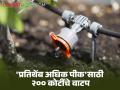 Scheme : 'प्रति थेंब अधिक उत्पन्न' योजनेसाठी २०० कोटी अनुदानाचे होणार वाटप - Marathi News | | Latest agriculture News at Lokmat.com