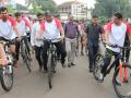 पर्यावरणासह आरोग्यासाठी सायकलिंग उपयुक्त : चंद्रकांतदादा पाटील - Marathi News | Cycling with the environment is useful: Chandrakant Dada Patil | Latest kolhapur News at Lokmat.com