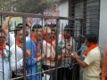 धुळे मनपाच्या प्रवेशव्दाराला भाजपने ठोकले ‘टाळे’ - Marathi News | BJP announces polling in Dhule municipality | Latest dhule News at Lokmat.com