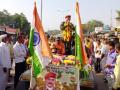 कोठली येथे सैनिकाची मिरवणूक - Marathi News | A procession of soldiers at Kothali | Latest jalgaon News at Lokmat.com