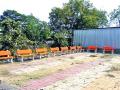 वर्षश्राद्धचा खर्च टाळून स्मशानभूमीत केली आसन व्यवस्था - Marathi News | Seating arrangement in Cemetery ; avoiding the expense rituals | Latest vashim News at Lokmat.com