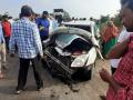 आटुगडेवाडीनजीक अपघातात मुंबईची महिला ठार, चारजण गंभीर - Marathi News | Car collides face-to-face with Atgadewadi; All four are serious | Latest sangli News at Lokmat.com