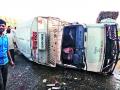 विंचूरनजीक अपघातात एक ठार - Marathi News | One killed in a road accident | Latest nashik News at Lokmat.com