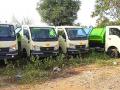 घनकचरा व्यवस्थापनासाठी ९ चारचाकी घंटागाड्या दाखल - Marathi News | Nine vehiclel for solid waste management in Khamgaon | Latest buldhana News at Lokmat.com
