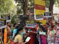 महिला अत्याचाराच्या विरोधात निदर्शने - Marathi News | Protests against the oppression of women | Latest nashik News at Lokmat.com