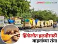 Turmeric Market: हिंगोलीत सात हजार क्विंटल हळदीची आवक; वाहनांच्या रांगा - Marathi News | Turmeric Market: Arrival of seven thousand quintals of turmeric in Hingoli; Queues of vehicles | Latest agriculture News at Lokmat.com