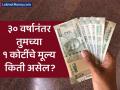 पोटाला चिमटा काढून SIP त १ कोटी जमवणार; पण ३० वर्षांनी त्या १ कोटीची किंमत किती असणार? - Marathi News | inflation calculator 1 crore value after 30 years you would not be able to buy even 1bhk | Latest business News at Lokmat.com