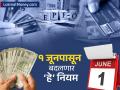१ जूनपासून बदलणार पैशांशी निगडीत 'हे' महत्त्वाचे नियम, खिशावर थेट होणार परिणाम - Marathi News | from lpg to bank epfo credit card important rules related to money will change from June 1 2025 will have a direct impact on your pocket | Latest business Photos at Lokmat.com