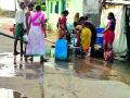 नदीच्या पाण्यावर जैतापूरवासीयांची भागते तहान - Marathi News | Jaitapur people thirsty over river water | Latest chandrapur News at Lokmat.com