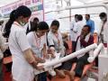 अटल शिबिरात सव्वा लाख रुग्णांची तपासणी - Marathi News |  Inspection of 100 lakh patients in Atal Shibir | Latest hingoli News at Lokmat.com