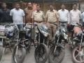 चार मोटारसायकलींसह तिघांना अटक - Marathi News | Three motorcyclists arrested | Latest nandurbar News at Lokmat.com