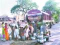 जलस्रोत कोरडेठाक : पालखेड कालव्यास आवर्तन सोडण्याची मागणी येवला तालुक्यात पाणीटंचाई - Marathi News | Water Resources Kordadek: Water shortage in Yeola taluka demanding release of Palkhed canal | Latest nashik News at Lokmat.com