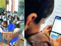 ऑफलाईन शाळेत, मुलांकडे मोबाईल कशाला? - Marathi News | In offline school, why do kids have mobiles? | Latest vardha News at Lokmat.com