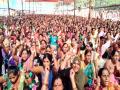 अंगणवाडी राज्य कर्मचारी कृती समितीचा आझाद मैदानात मोर्चा - Marathi News | Anganwadi workers protest against the government at Mumbai's Azad Maidan | Latest mumbai Videos at Lokmat.com