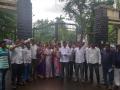 महाराष्ट्र पोलीस बॉईज संघटनेतर्फे घंटानाद आंदोलन - Marathi News | Ghantanad agitation by the Maharashtra Police Boys Association | Latest kolhapur News at Lokmat.com