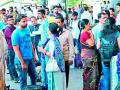 प्रवाशांनी बसस्थानके गजबजली - Marathi News | Passengers of bus station gajabajali | Latest chandrapur News at Lokmat.com