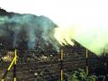 वेकोलिच्या कोलस्टॉकमधील लाखोंचा कोळसा खाक - Marathi News | Millions of coal blocks in Velocoli's coalstock | Latest chandrapur News at Lokmat.com