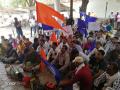 रेल्वे कारखान्यात अन्नत्याग आंदोलन - Marathi News | Food Stop movement in the railway factory | Latest nashik News at Lokmat.com