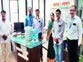 आयटीआयमध्ये सॅनिटायझर मशीनची निर्मिती - Marathi News | Manufacture of Sanitizer Machine in ITI | Latest nashik News at Lokmat.com