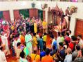 स्वामी प्रभूपाद यांना पुष्पांजली - Marathi News |  Floral tribute to Swami Prabhupada | Latest nashik News at Lokmat.com