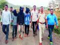 परदेशी खुनातील संशयितांची काढली धिंड - Marathi News |  Remarks made by foreign terror suspects | Latest nashik News at Lokmat.com