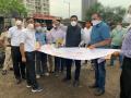 कळवा-ऐरोली एलिव्हेटेड रेल्वेचा मार्ग मोकळा; ठाणे रेल्वे स्थानकाचा भार कमी होणार  - Marathi News | Clear the Kalwa-Airoli elevated railway line; The load of Thane railway station will be reduced | Latest thane News at Lokmat.com