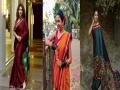 खणाच्या सा़डीत खुललं 'या ' अभिनेत्रीचं सौंदर्य.. - Marathi News | The beauty of the actress 'open' in the saree .. | Latest filmy Photos at Lokmat.com