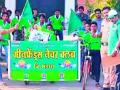 ग्रीनफ्रेड्सने काढली ‘ग्रीन सायकल संदेश रॅली’ - Marathi News | 'Green cycle message rally' removed by GreenFrade | Latest bhandara News at Lokmat.com